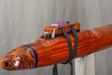 Grenadillo  Native American Flute, Minor, Low D-3, #L11B